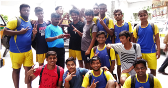 ISC Inter School Football Tournament Runner Up